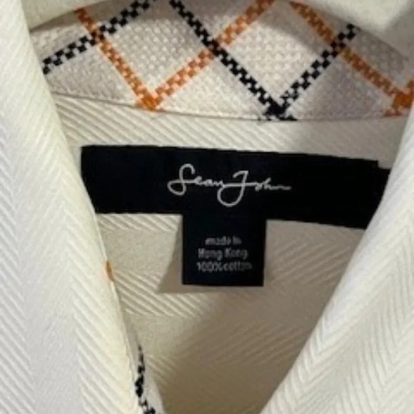 Men's Sean John Button down Dress shirt Size Large - Picture 4 of 8